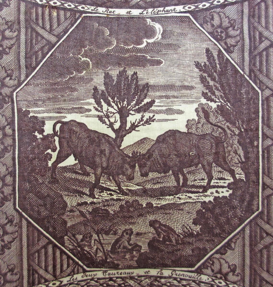 1958.0036 textile, printed detail 5