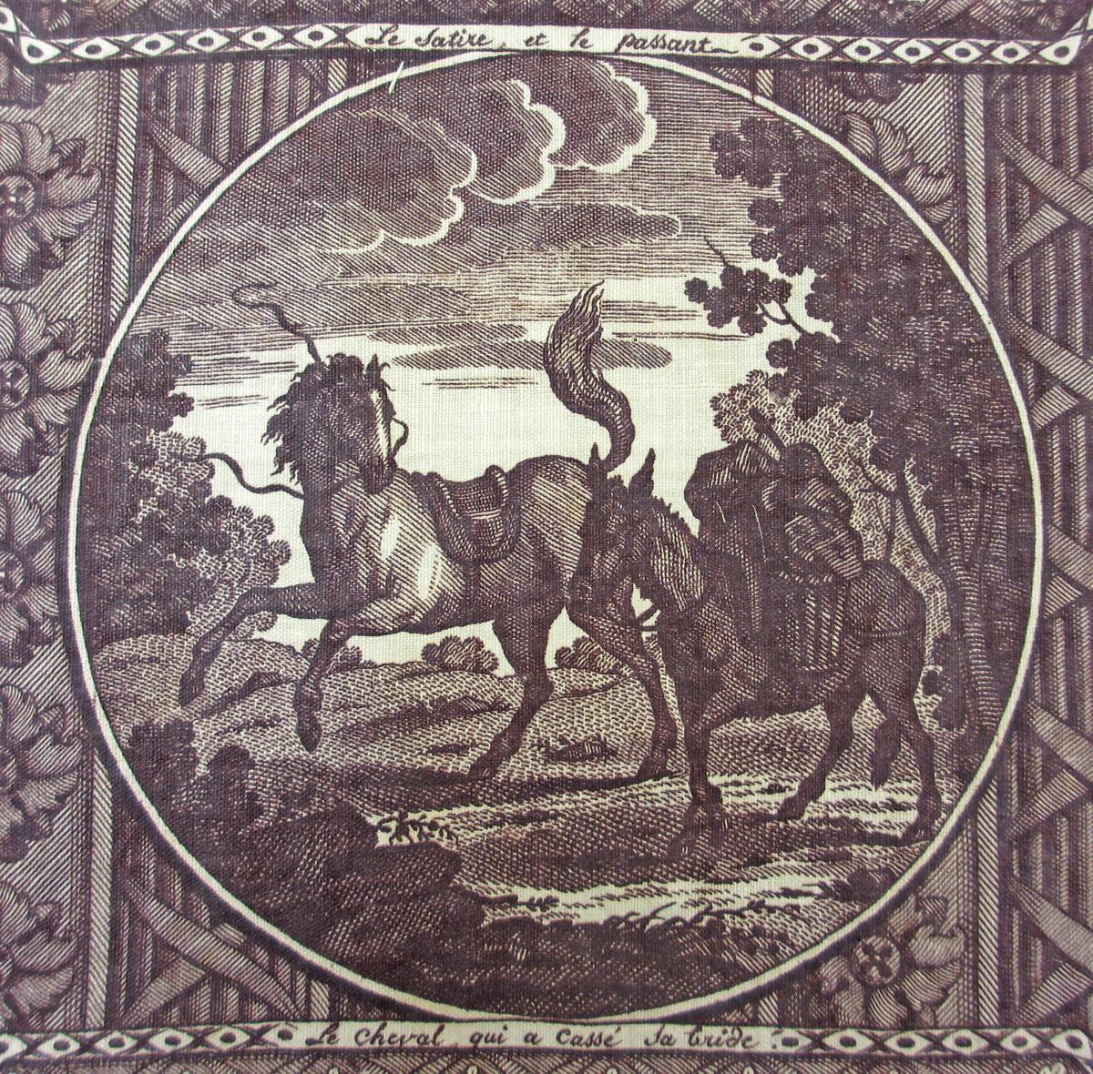 1958.0036 textile, printed detail 7