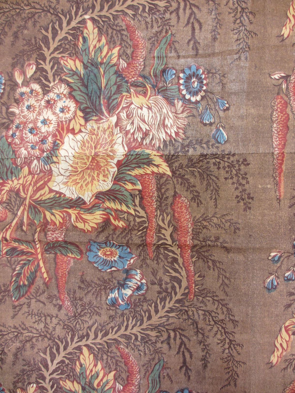 1958.0038.001 Textile, printed detail 1