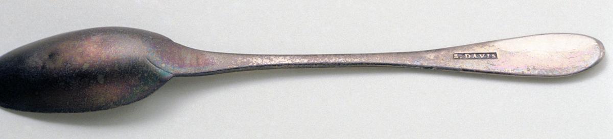 1985.0019 Spoon, Teaspoon, view 2