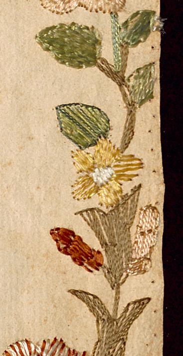 1985.0051 Needlework picture, detail 4