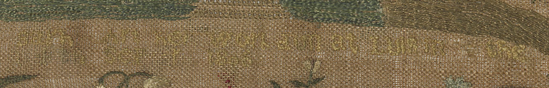 1985.0052 Sampler, Detail 11