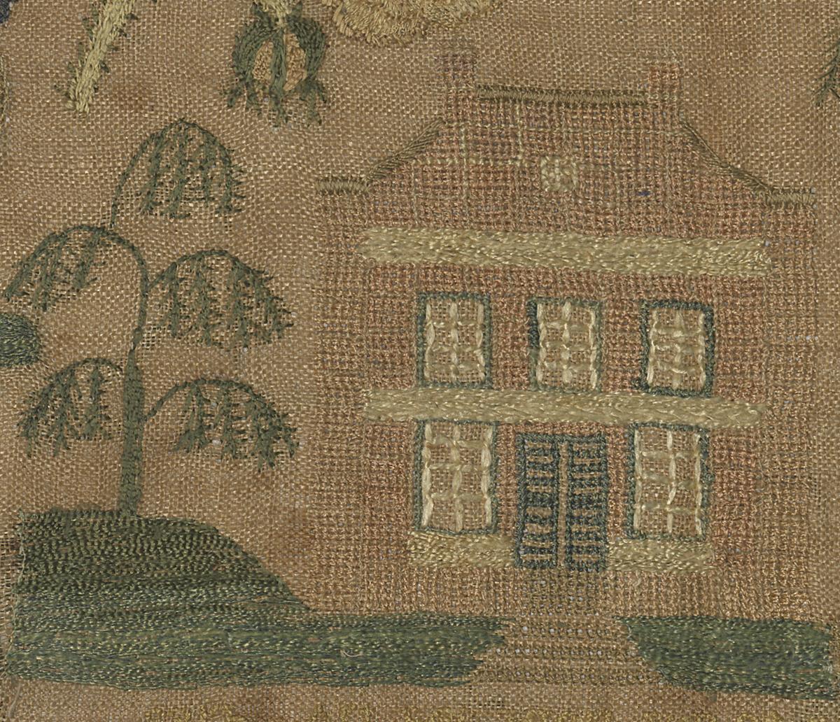 1985.0052 Sampler, Detail 5