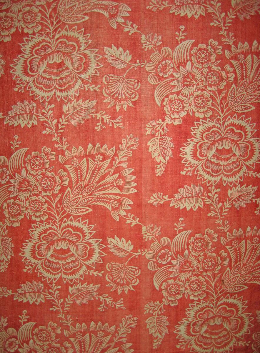 T1005 textile, printed design repeat