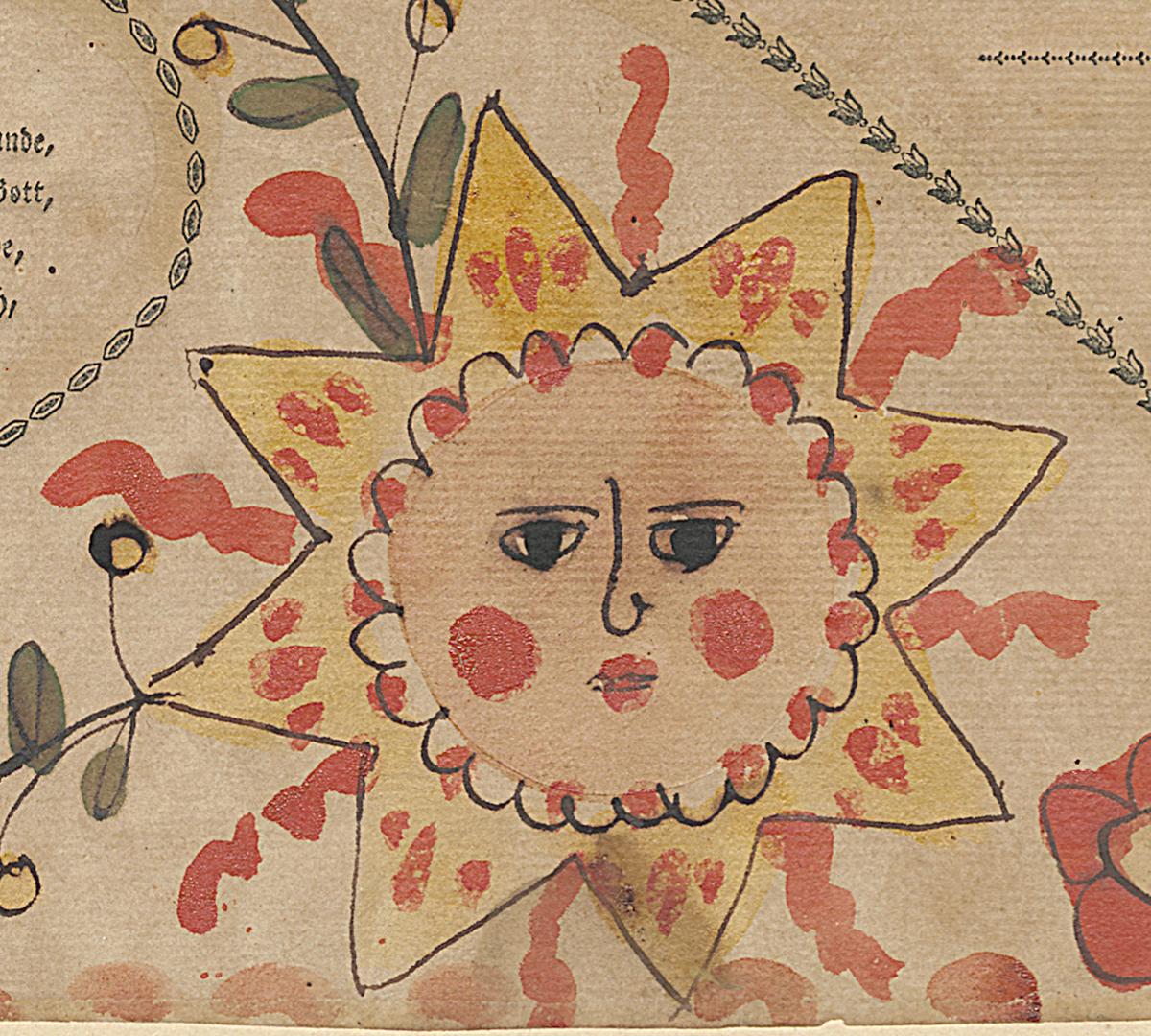 1985.0089 Fraktur, Detail 13