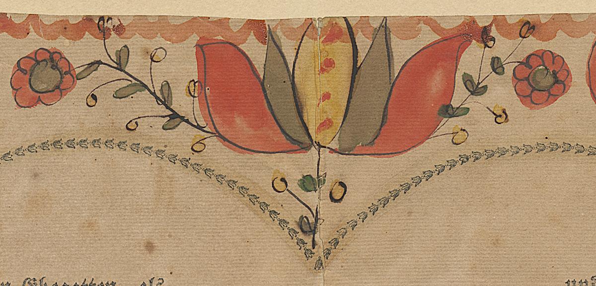 1985.0089 Fraktur, Detail 6