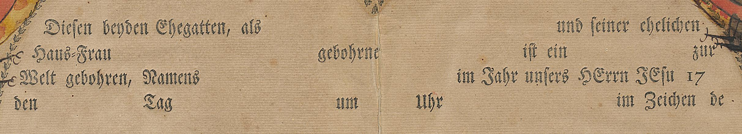 1985.0089 Fraktur, Detail 7