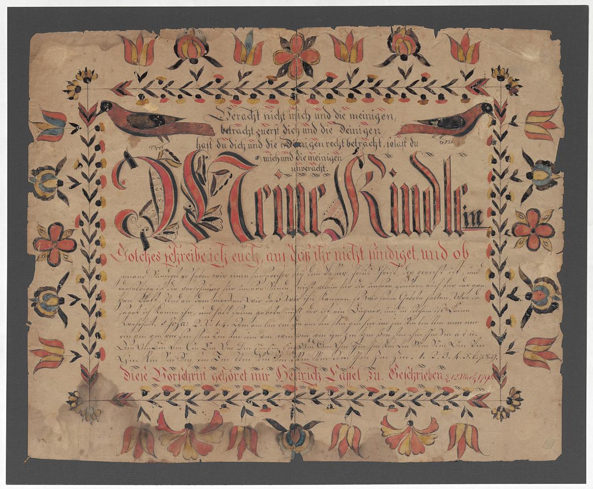 1985.0091 Fraktur