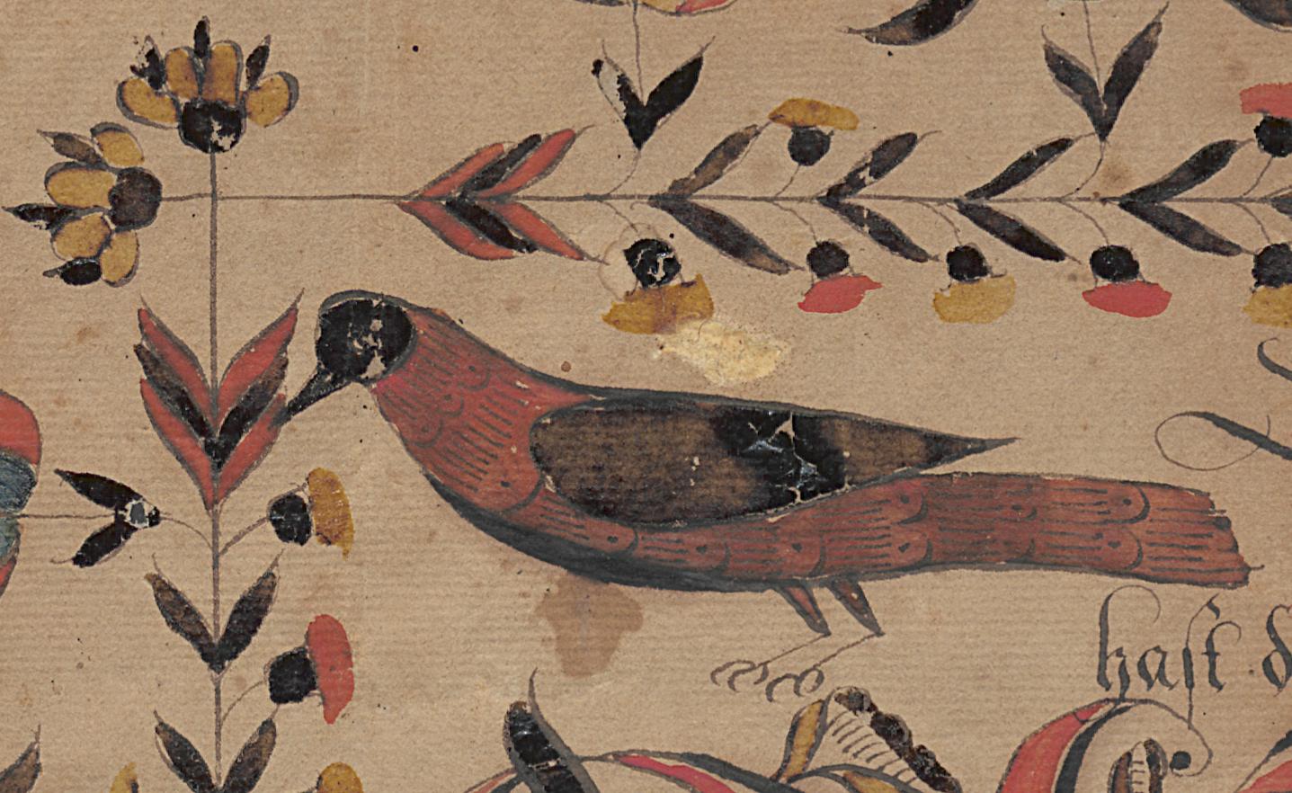 1985.0091 Fraktur, Detail 9