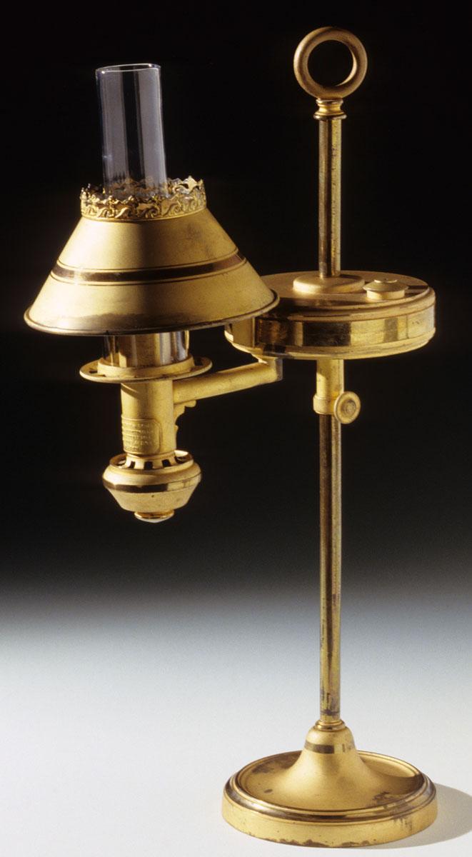 1985.0095 Lamp, Argand Lamp