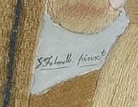 1985.0096 A Needlework Picture, Detail 7