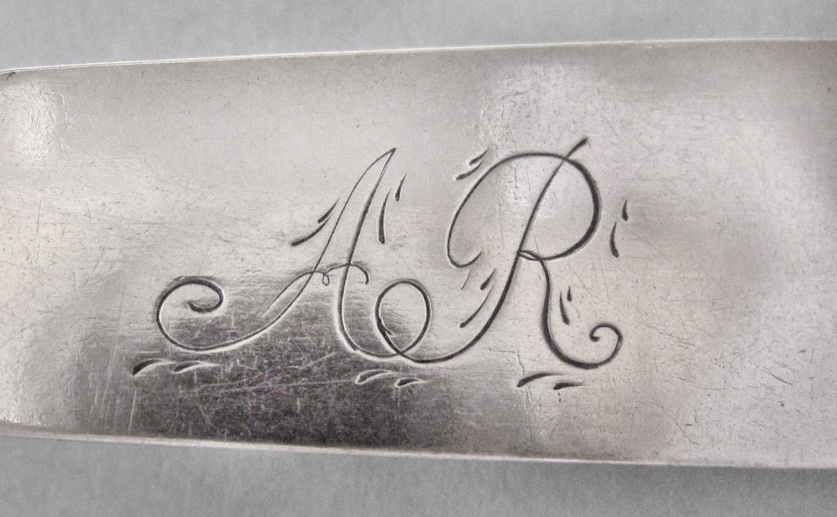 1985.0110.003 Spoon, engraving