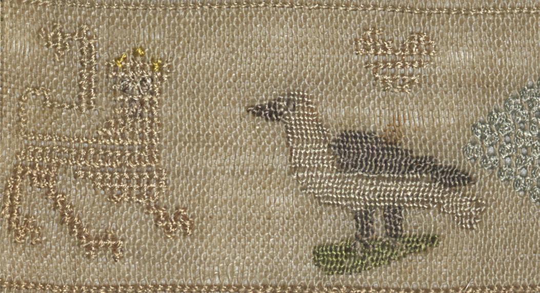 1985.0112 Sampler, Detail 8