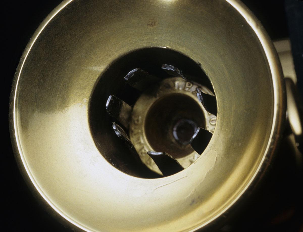 1985.0142 Candlestick (detail 2)