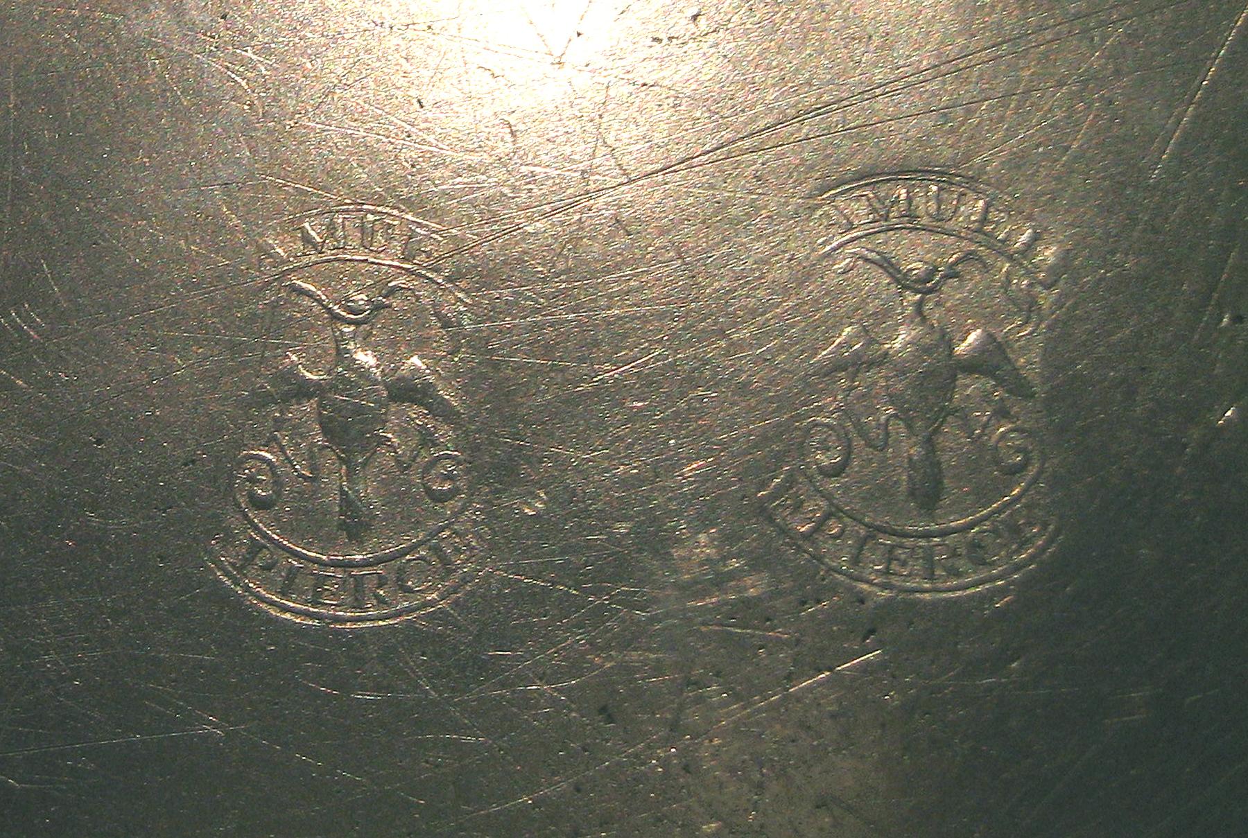1958.0059.008 Pewter Plate (mark)