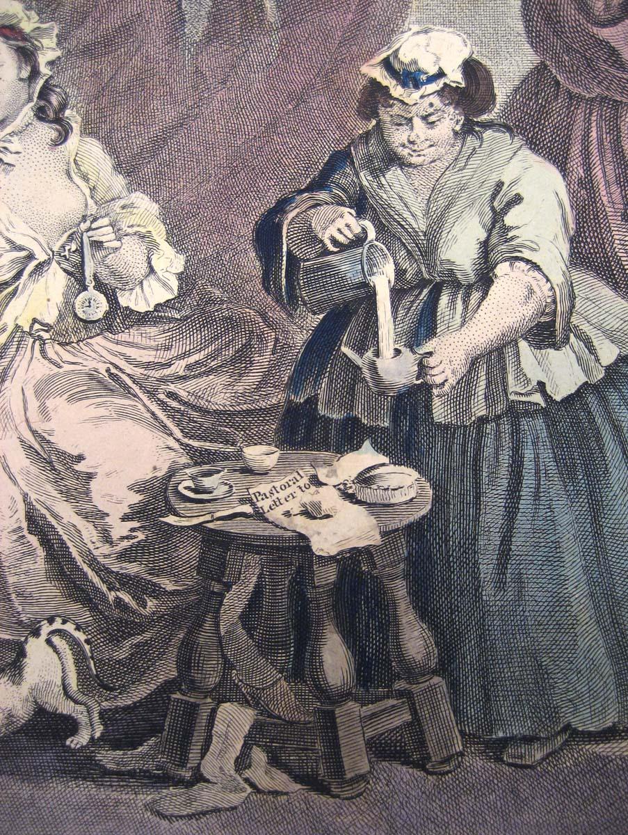 1985.0156.001 Harlot's Progress print detail