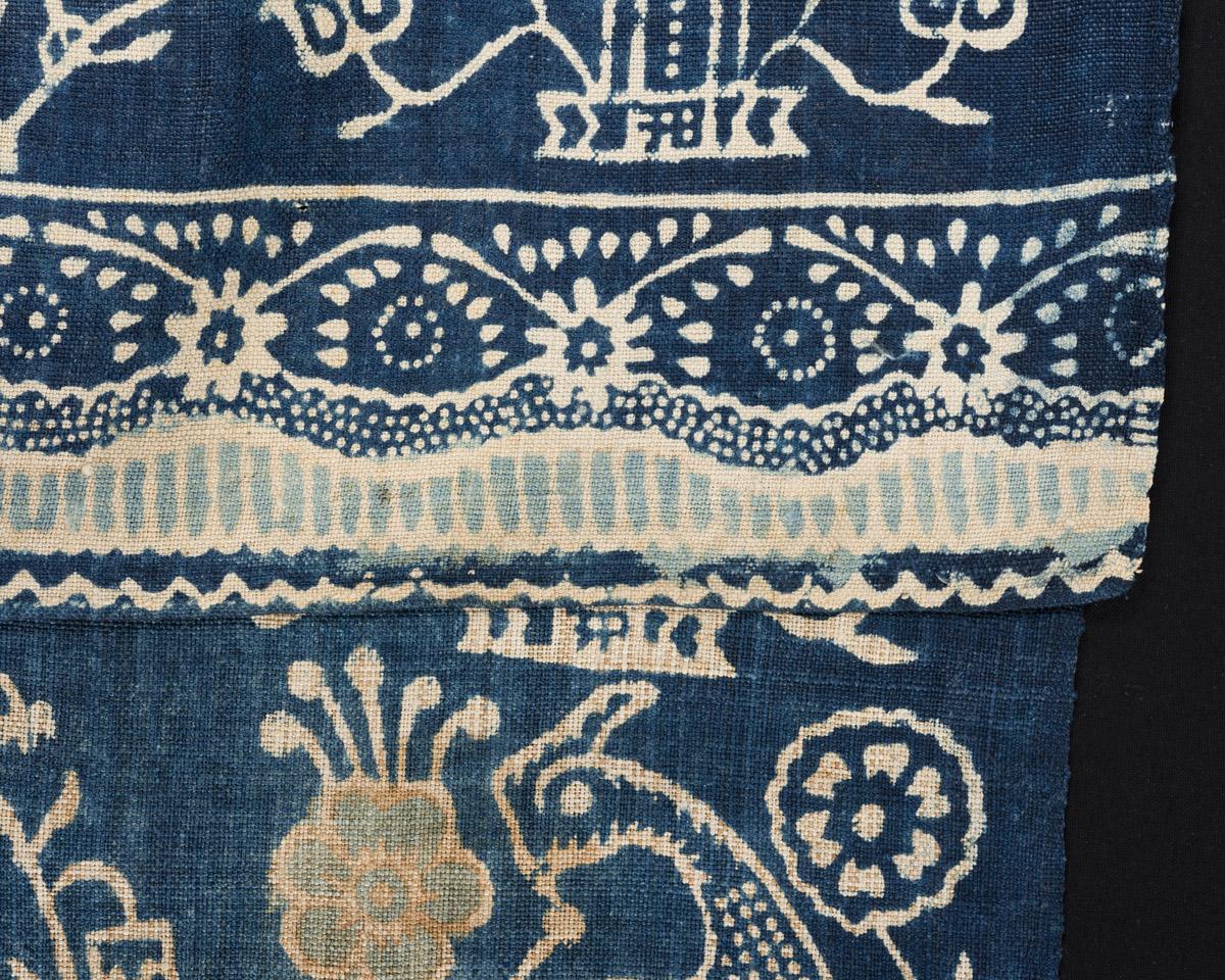 1985.0162.001 C Curtain, 1985.0162.002 A Valance, detail 3