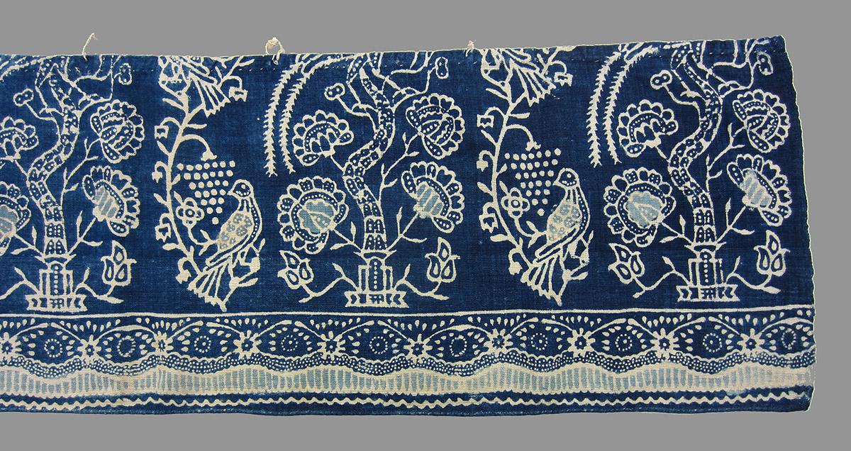 1985.0162.002 B textile, printed partial obverse