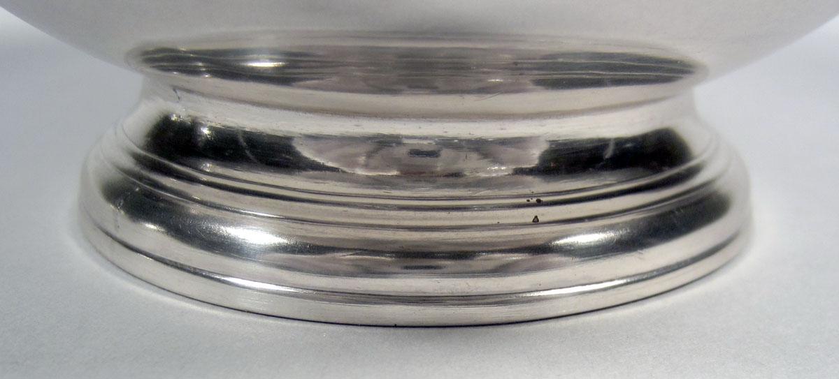 1958.0056 Silver Bowl detail base