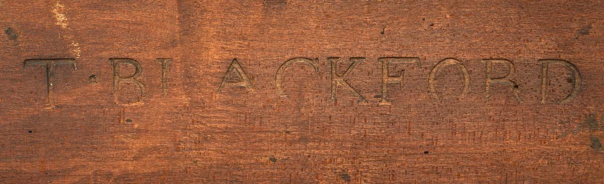 1986.0002 Chair, detail 1