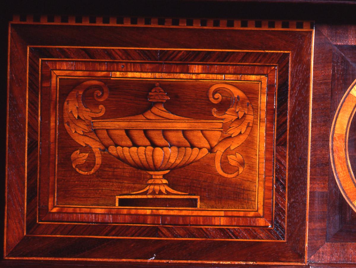 1958.0058 Billiard table (detail)