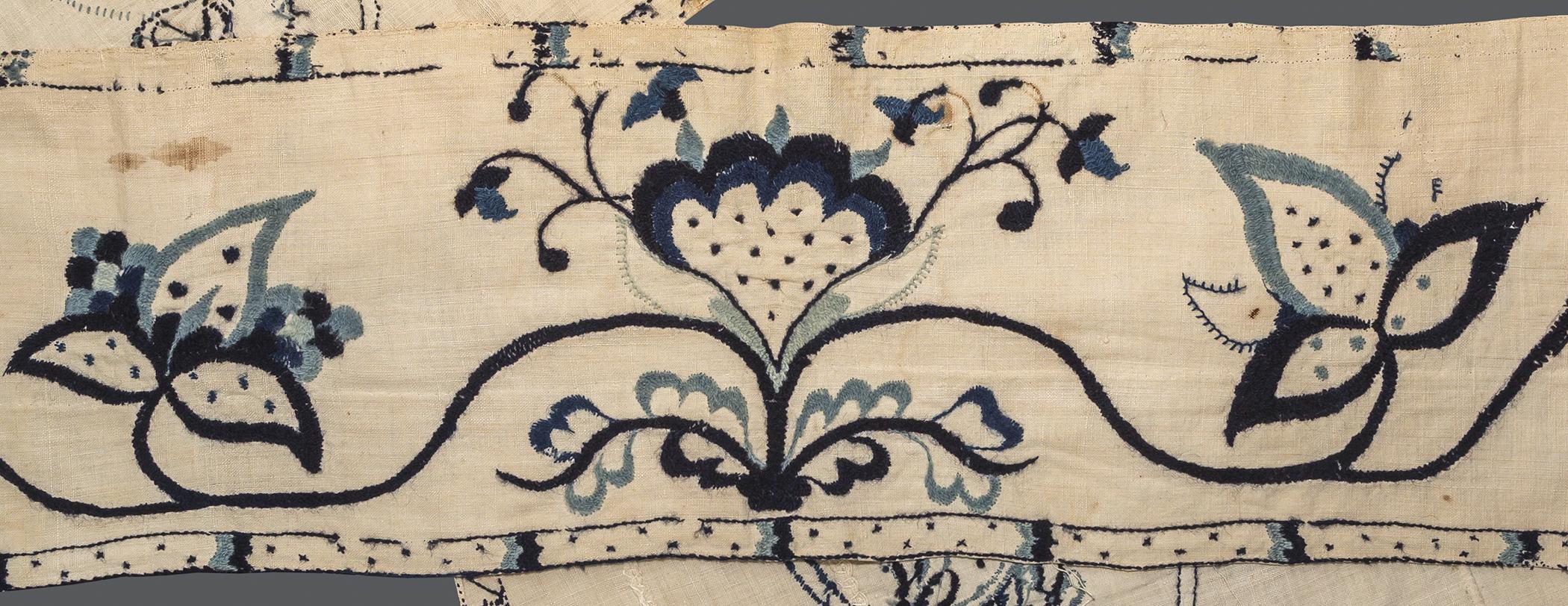 1958.0060.007 Bed hanging, detail 6