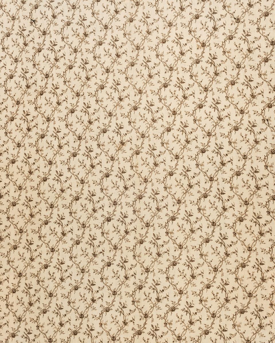 T1221 Textile, printed, partial design repeat