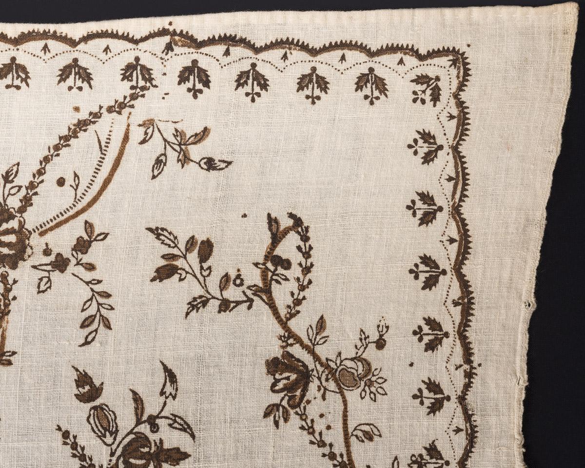 1958.0061.004 Bedcover, detail, Book image C10a