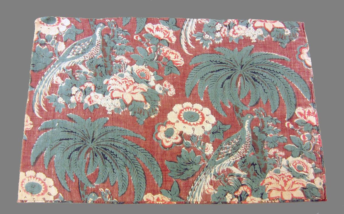 1958.0062.004 A Textile, printed reverse