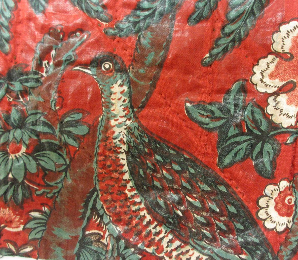 1958.0062.004 B textile, printed detail 2