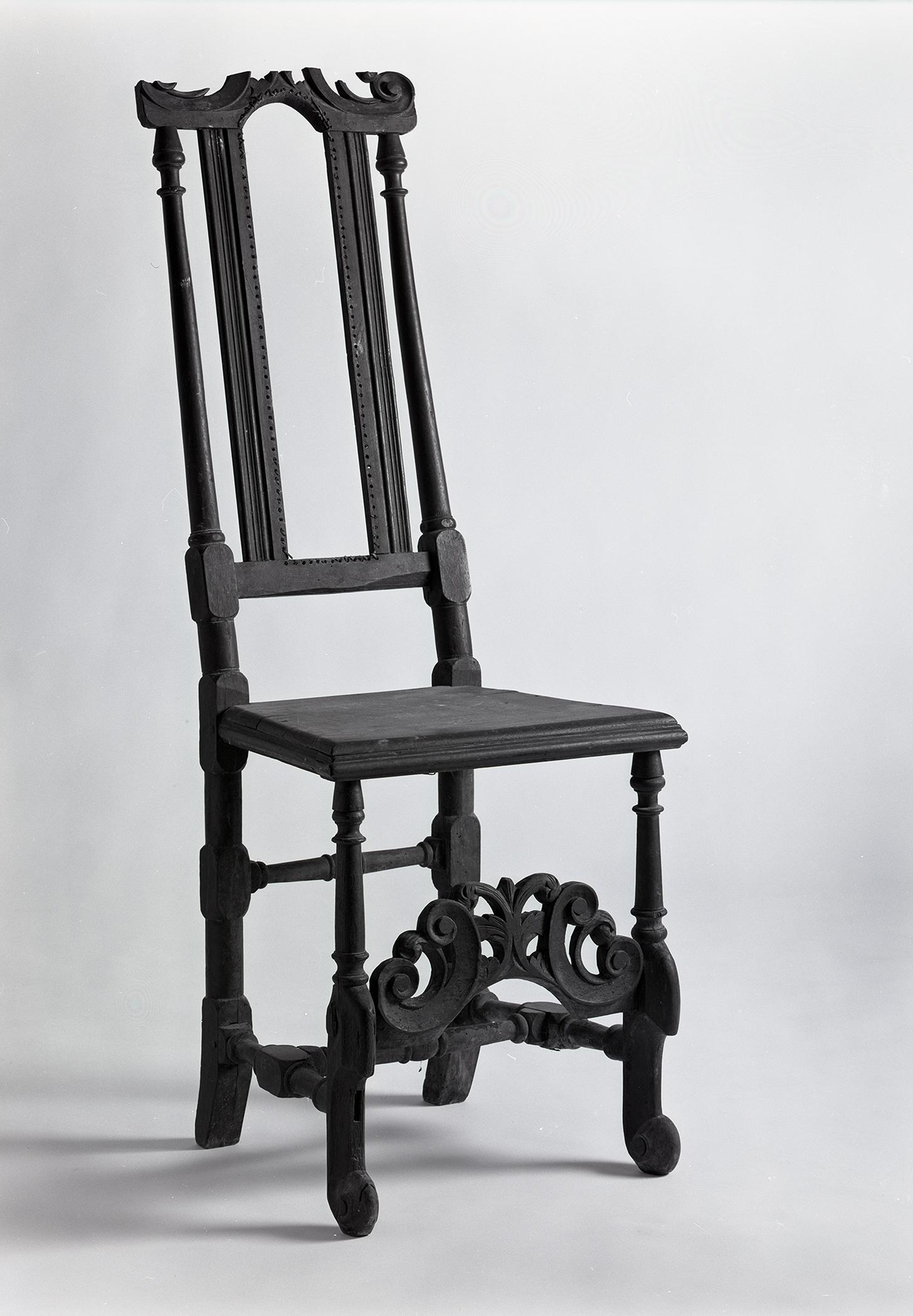 1986.0112 Chair, Side chair, overall