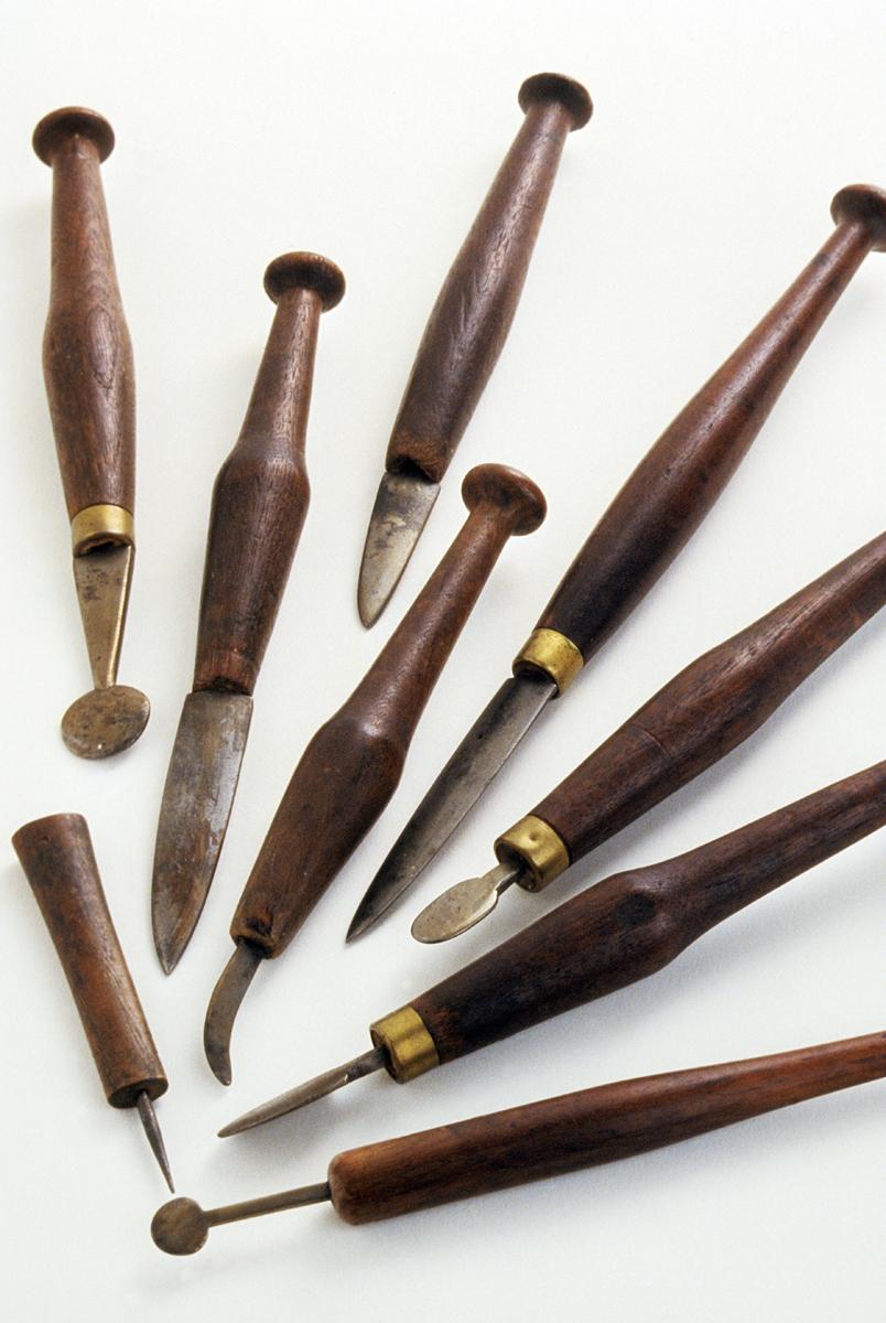 1986.0113.001-.009 Tools for Metal