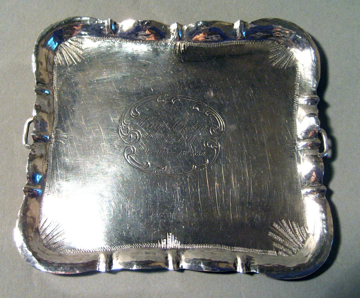 1986.0135.001 Silver Tray