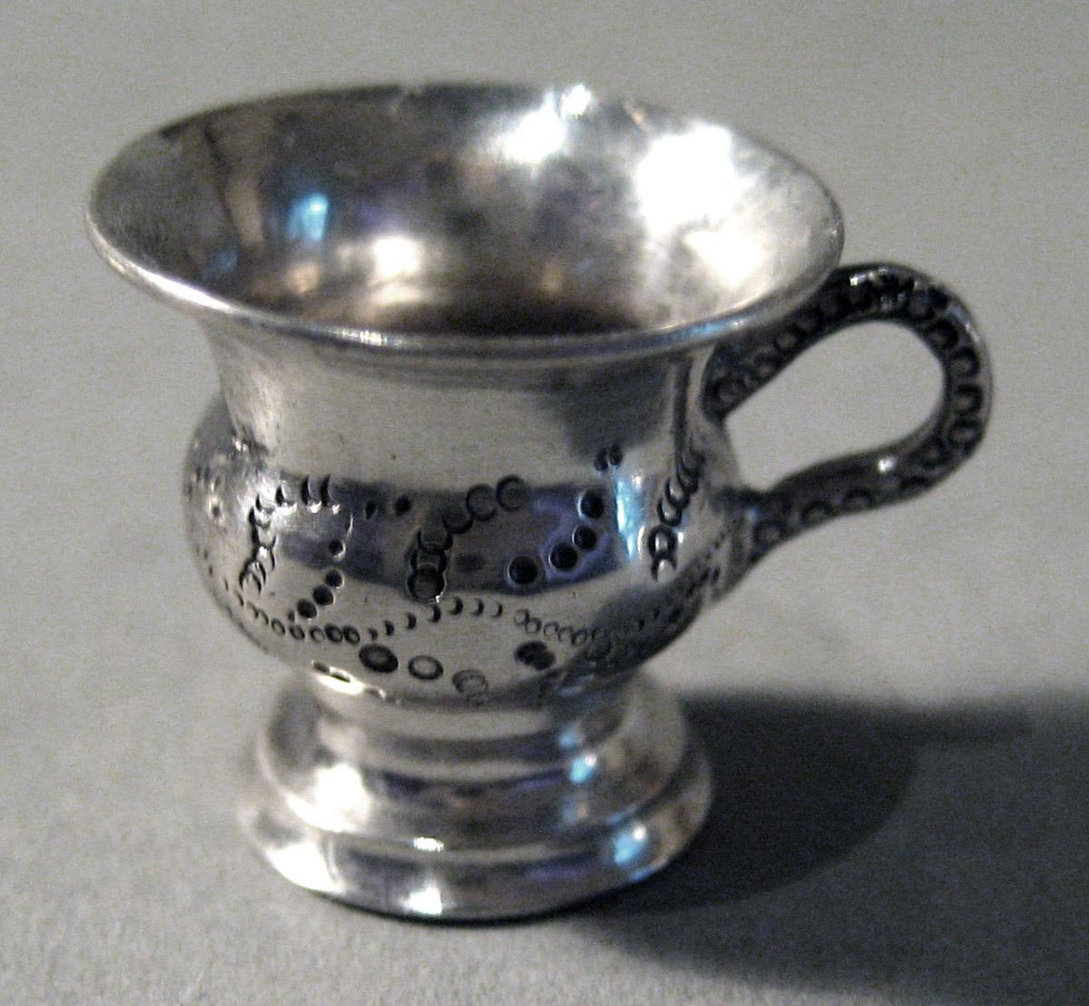1986.0135.008 A Silver Teacup