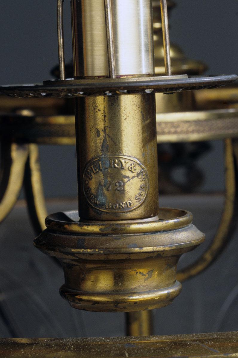 1986.0137 Chandelier, detail