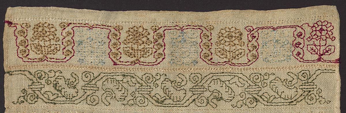 1987.0001 Sampler, Detail