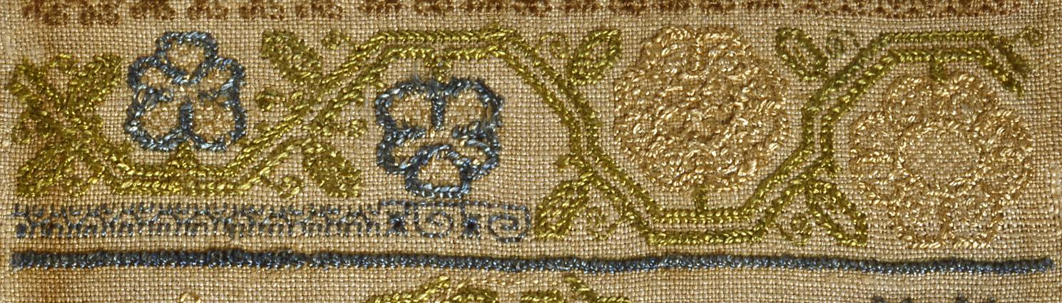 1987.0002 Sampler, Detail 13
