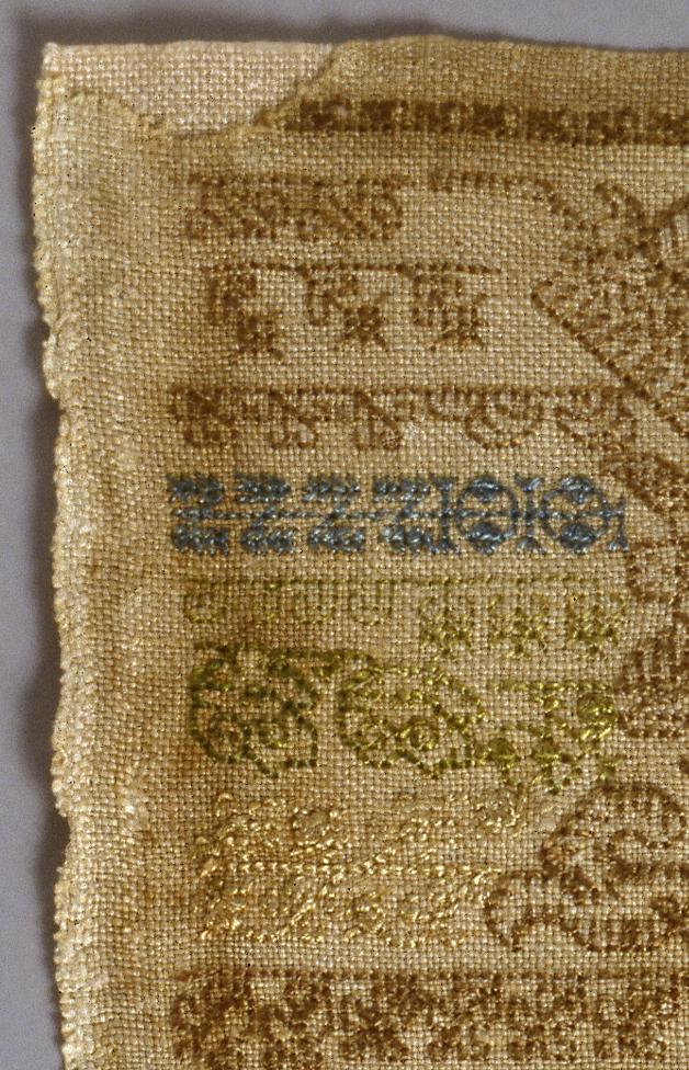1987.0002 Sampler, Detail 14