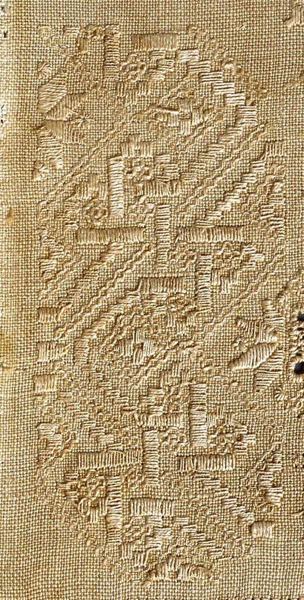 1987.0002 Sampler, Detail 9