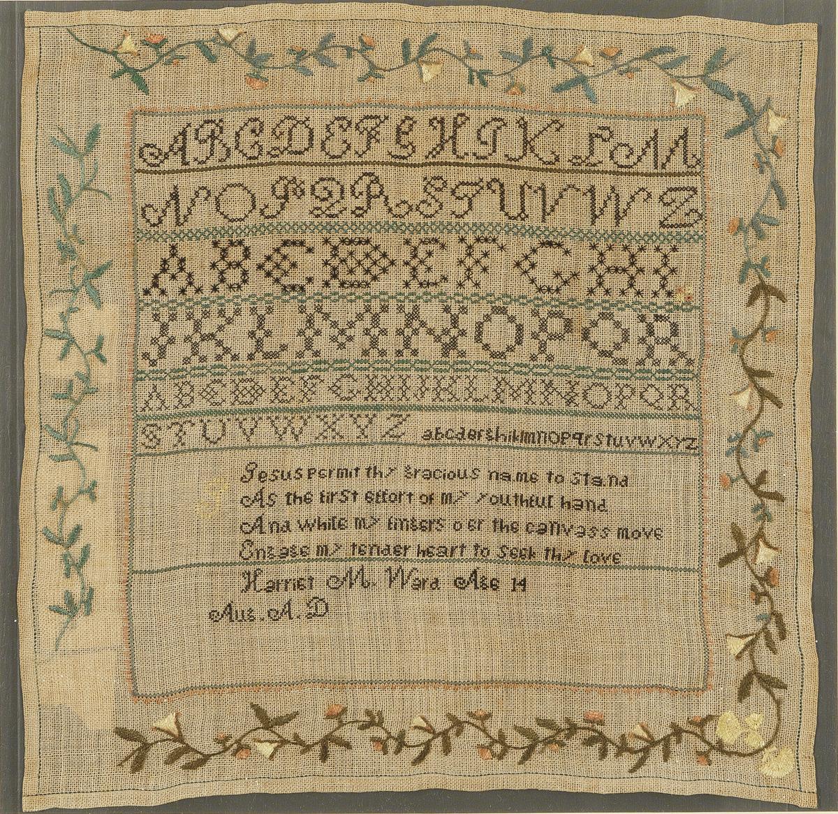 1987.0003 A Sampler
