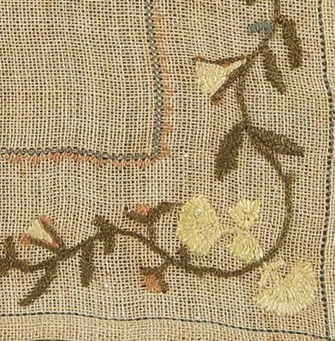 1987.0003 A Sampler, Detail 6