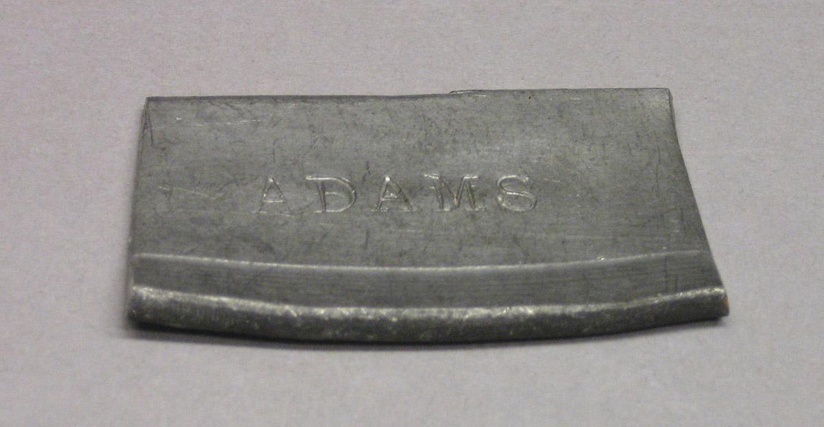 1987.0013 B Pewter fragment