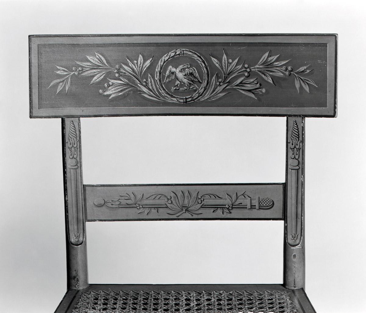 1987.0047 Chair, Side chair (detail 1)