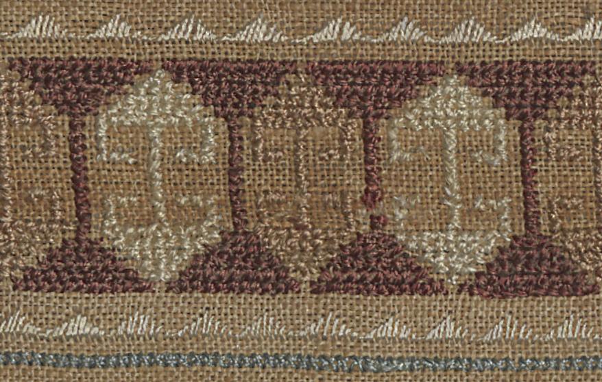 1987.0060 Sampler, Detail 9