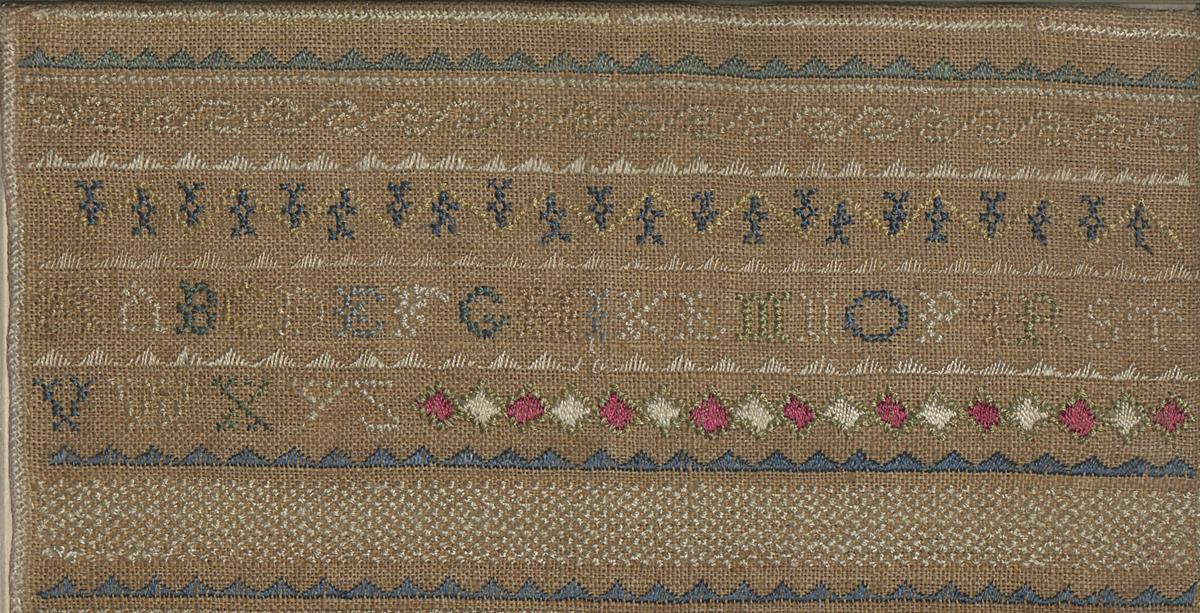 1987.0060 Sampler, Detail