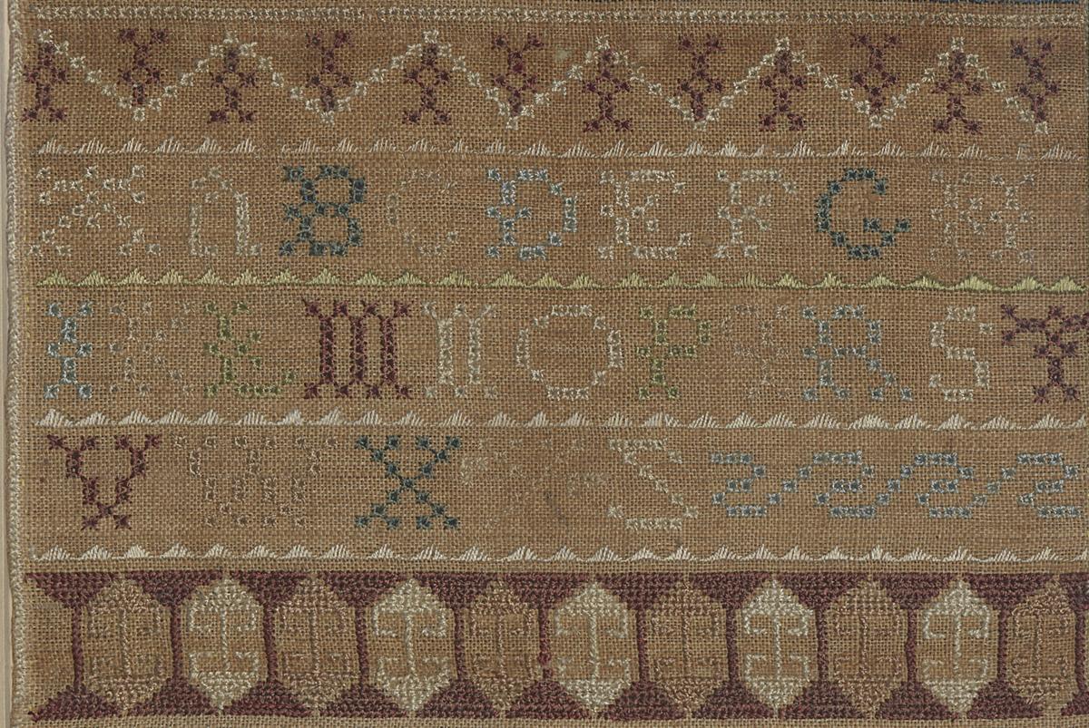 1987.0060 Sampler, Detail 2
