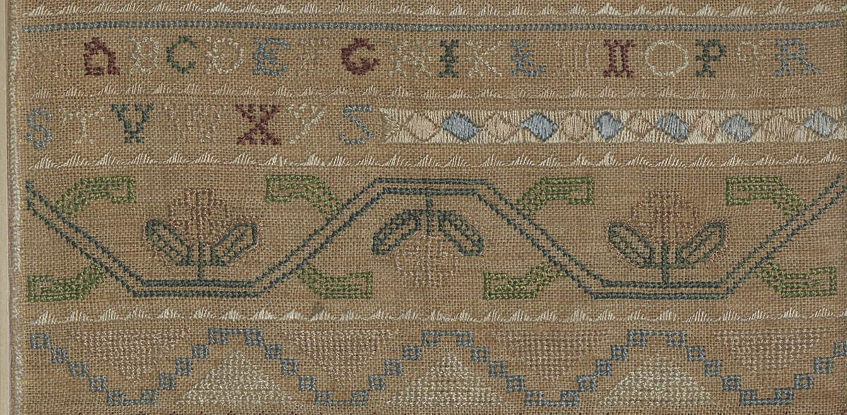 1987.0060 Sampler, Detail 3