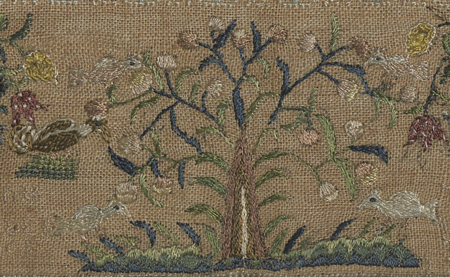 1987.0060 Sampler, Detail 5