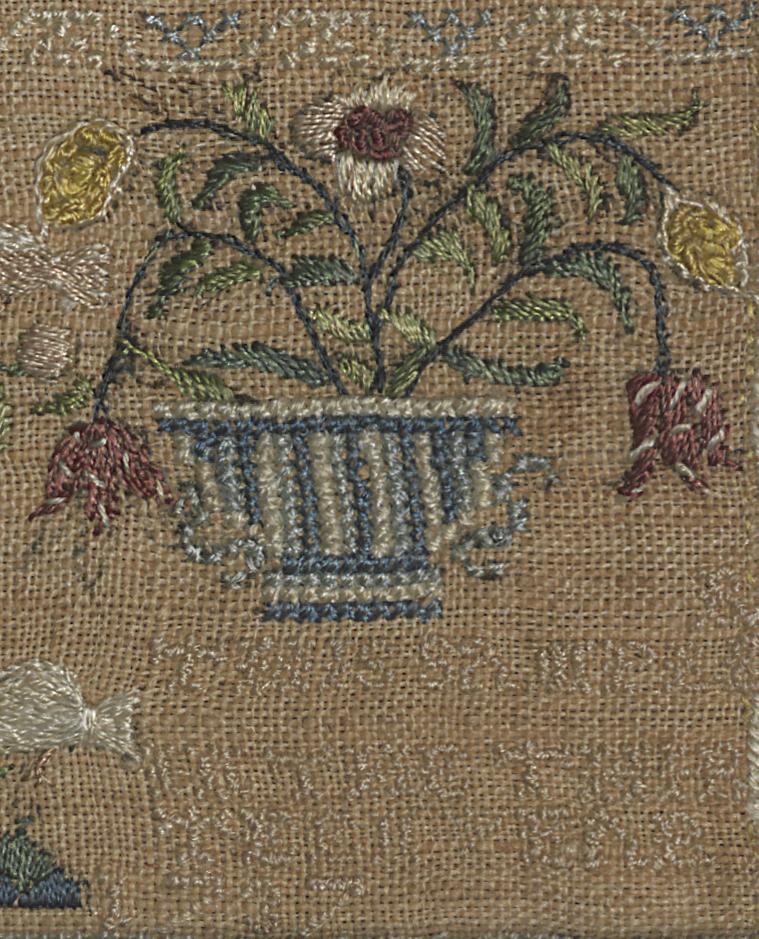 1987.0060 Sampler, Detail 7