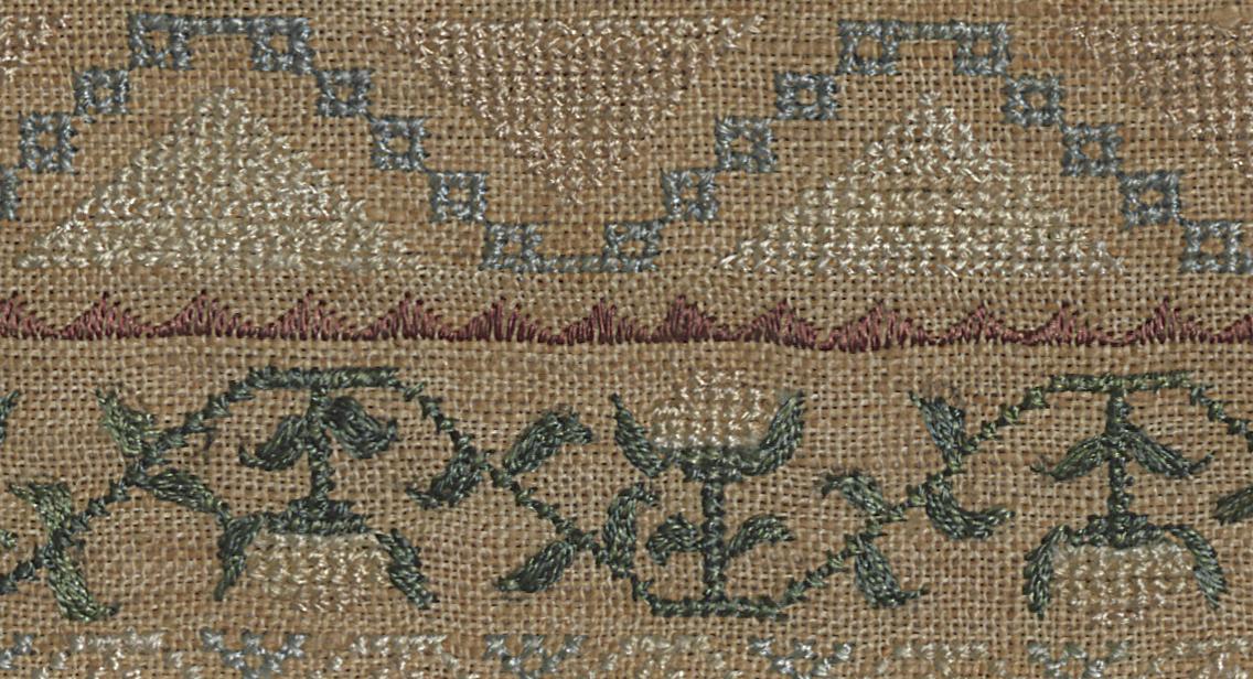 1987.0060 Sampler, Detail 8